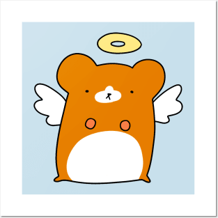 Angel Hamster Posters and Art